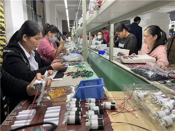 Quality checking during production